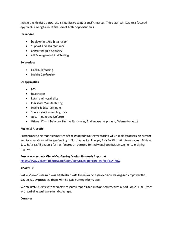 Geofencing Market Size, Share, Global Forecast to 2028 - Page 2