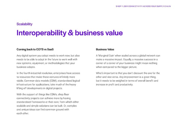 Shop floor connectivity across your supply chain - How to roll out your global empire with ease - Page 9