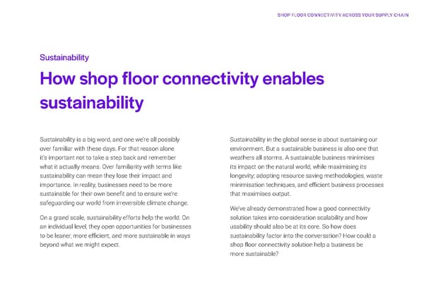 Shop floor connectivity across your supply chain - How to roll out your global empire with ease - Page 22