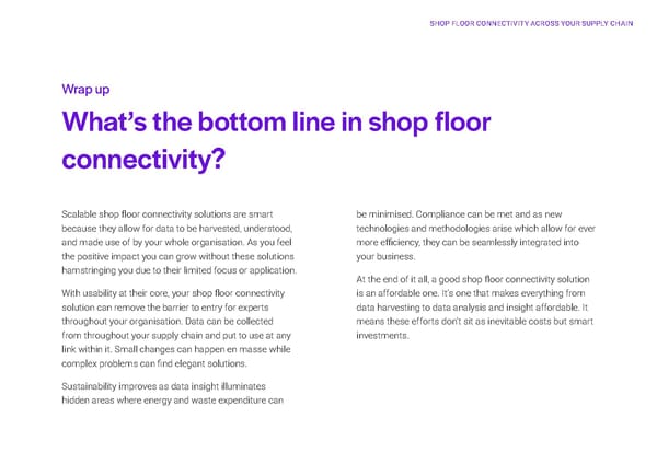 Shop floor connectivity across your supply chain - How to roll out your global empire with ease - Page 47