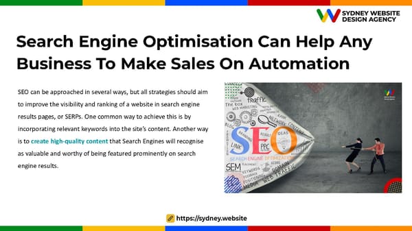 Search Engine Optimisation Can Help Any Business To Make Sales On Automation - Page 2