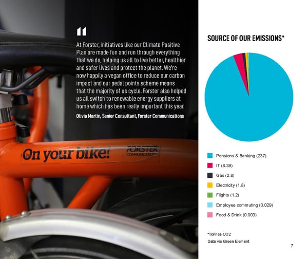 Forster Communications' Impact report 2020-21 - Page 7