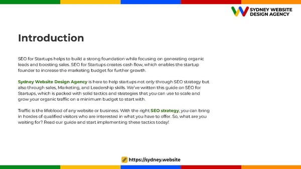 SEO for Startups Tactics That Scales and Grows Startups through Your Organic Traffic - Page 3