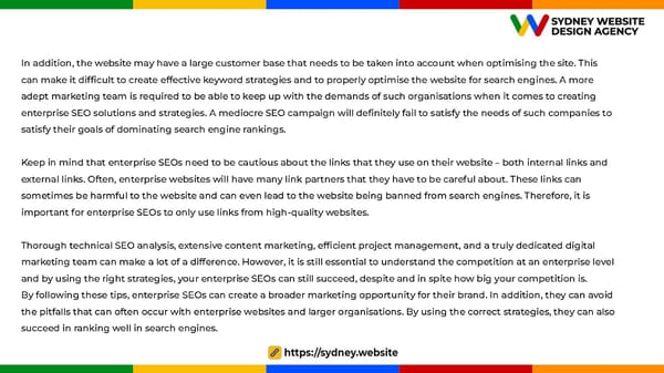 Understanding Enterprise SEO and How to Create A Broader Marketing Opportunity for Your Brand - Page 11