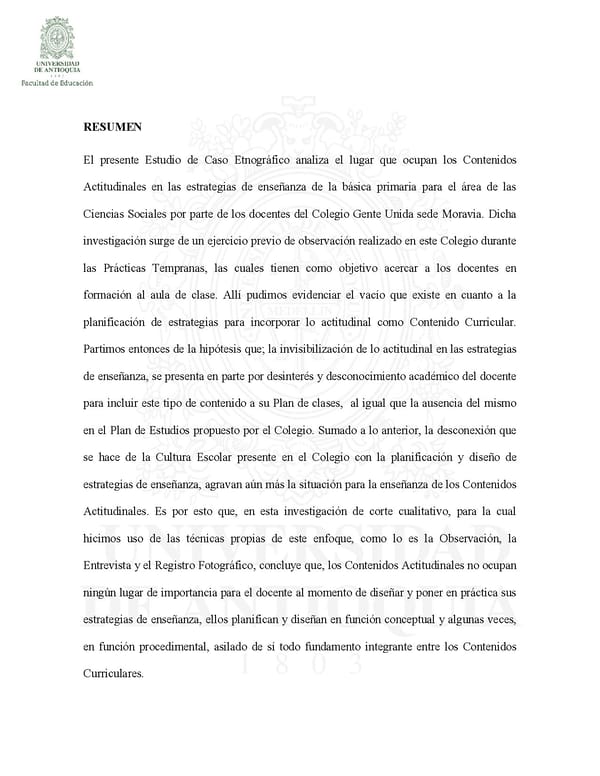 La Enseñanza de los Contenidos Actitudinales de las Ciencias Sociales  John Stiven Cspedes y Giovanny Andres Cossio - Page 5