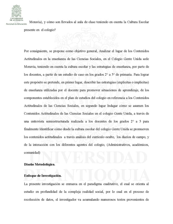 La Enseñanza de los Contenidos Actitudinales de las Ciencias Sociales  John Stiven Cspedes y Giovanny Andres Cossio - Page 11