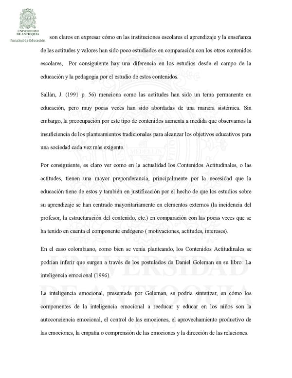 La Enseñanza de los Contenidos Actitudinales de las Ciencias Sociales  John Stiven Cspedes y Giovanny Andres Cossio - Page 20