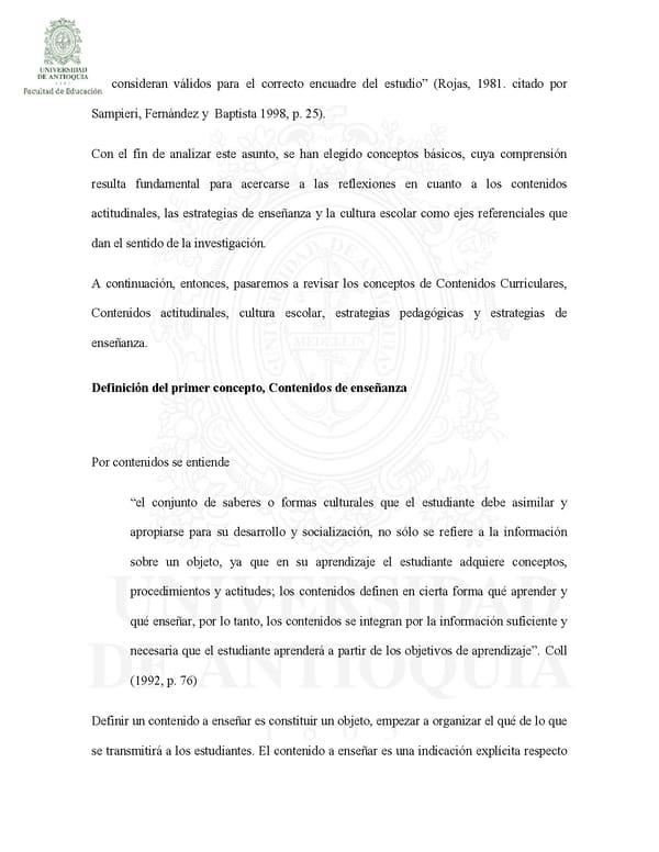 La Enseñanza de los Contenidos Actitudinales de las Ciencias Sociales  John Stiven Cspedes y Giovanny Andres Cossio - Page 33