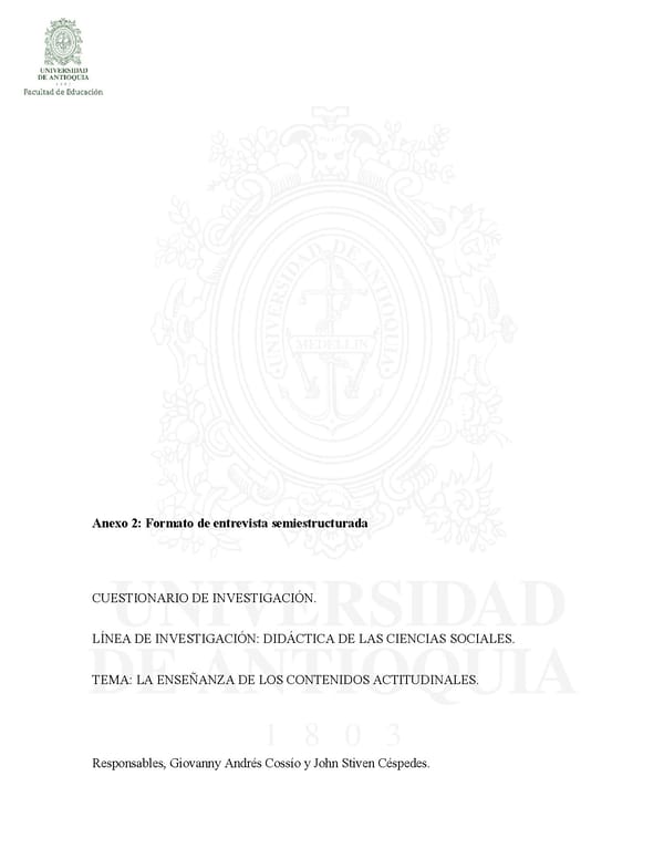 La Enseñanza de los Contenidos Actitudinales de las Ciencias Sociales  John Stiven Cspedes y Giovanny Andres Cossio - Page 119