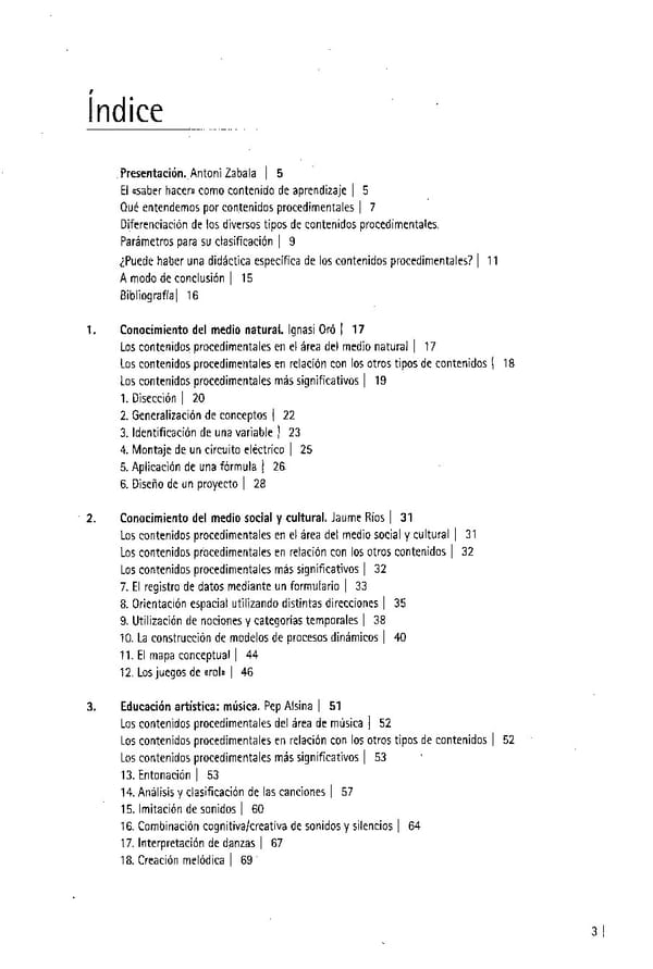 Cmo trabajar los contenidos procedimentales en el aula  Antoni Zabala coord - Page 5