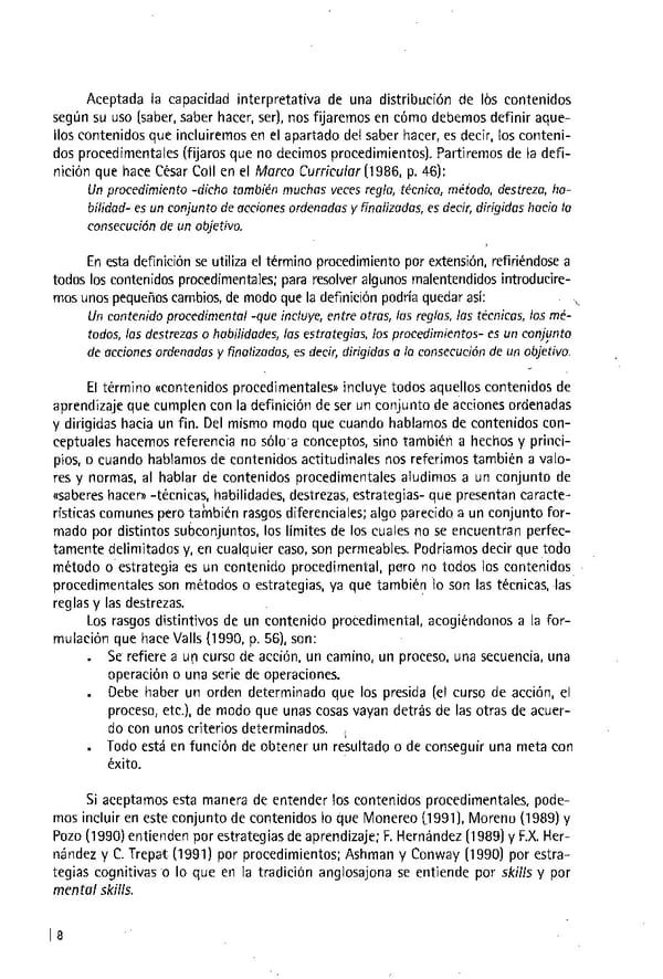 Cmo trabajar los contenidos procedimentales en el aula  Antoni Zabala coord - Page 10