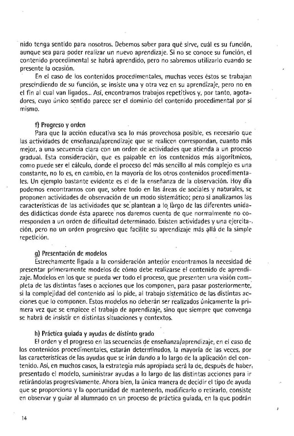 Cmo trabajar los contenidos procedimentales en el aula  Antoni Zabala coord - Page 16