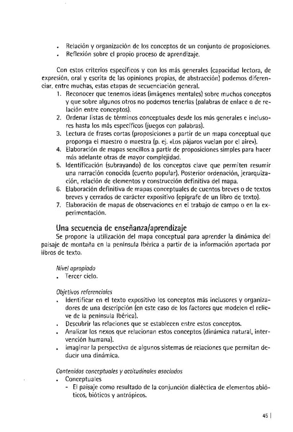 Cmo trabajar los contenidos procedimentales en el aula  Antoni Zabala coord - Page 47