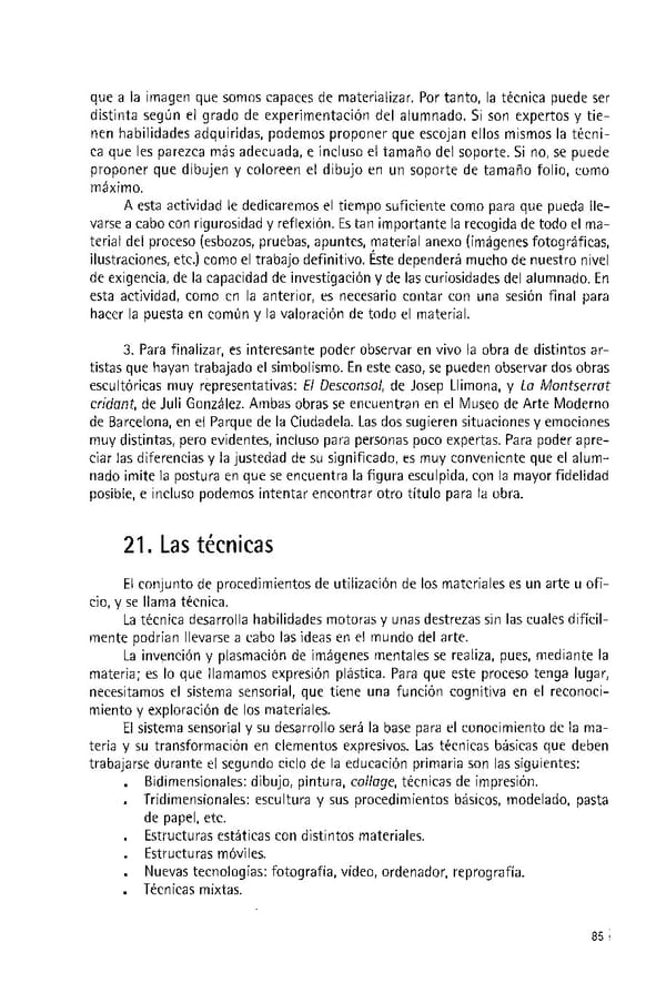 Cmo trabajar los contenidos procedimentales en el aula  Antoni Zabala coord - Page 87