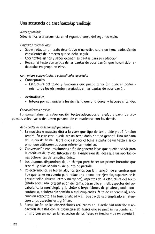 Cmo trabajar los contenidos procedimentales en el aula  Antoni Zabala coord - Page 154