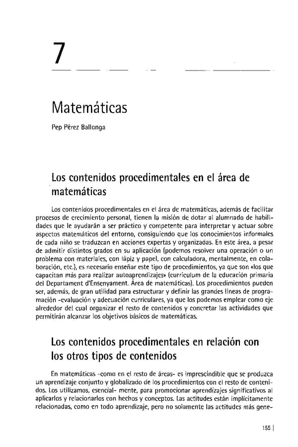 Cmo trabajar los contenidos procedimentales en el aula  Antoni Zabala coord - Page 157