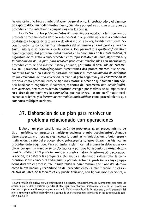 Cmo trabajar los contenidos procedimentales en el aula  Antoni Zabala coord - Page 160