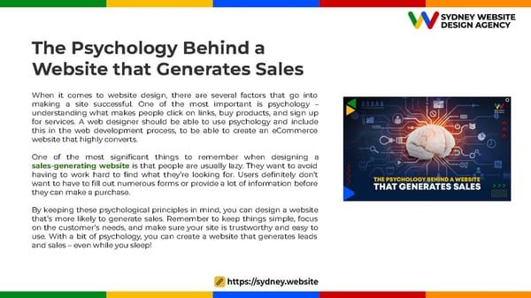 Why Sydney Website Designer Team Is Passionate About Developing Leads and Sales Generating Machine - Page 4