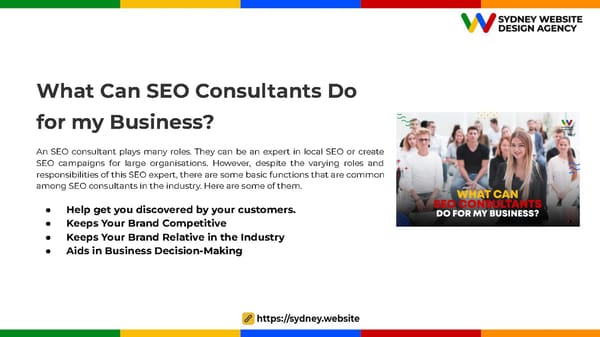 SEO Consultant Sydney services can pave the path of your business success - Page 4