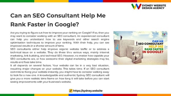 SEO Consultant Sydney services can pave the path of your business success - Page 7