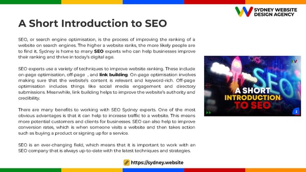 How SEO Expert Sydney Help Businesses Thrive Through Search Engine Optimisation - Page 3