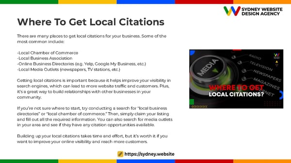 Business Citation Building And Its Values For Your Local SEO Campaigns - Page 10