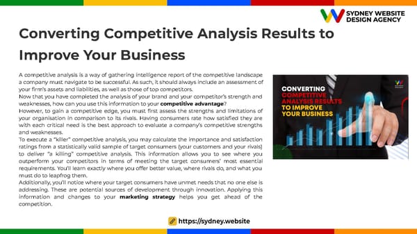 Competitor Analysis Tactics That Help You Get Ahead of the Competition and Grown Your Business - Page 14