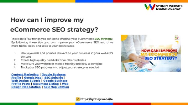 ECommerce SEO for Businesses Wanting to Increase Sales Organically Without Paying For Expensive Advertising - Page 11