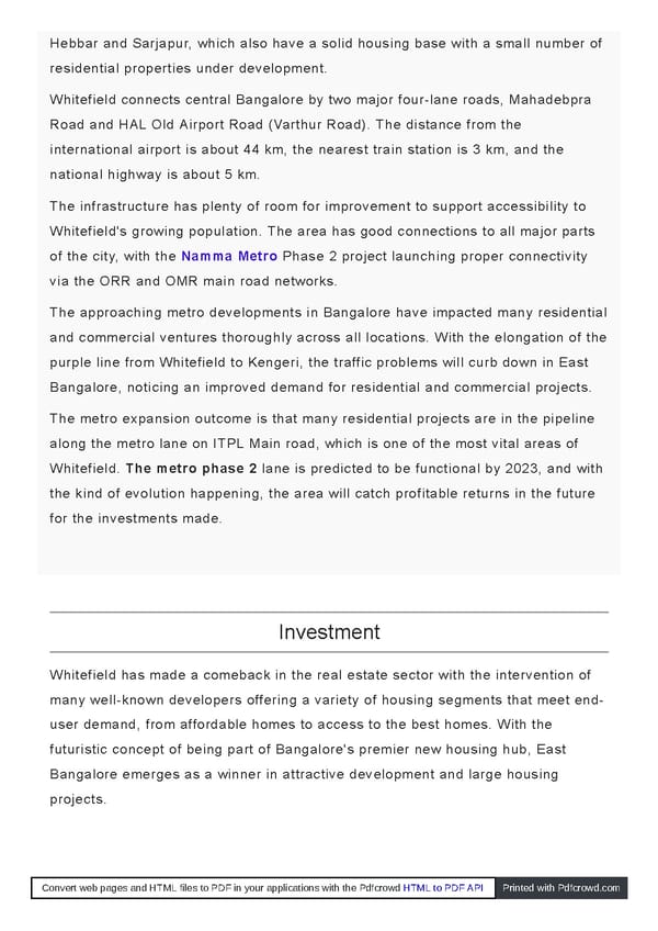 Prestige Serenity Shores | Whitefield | Brochure | Price | Plan | Reviews - Page 22