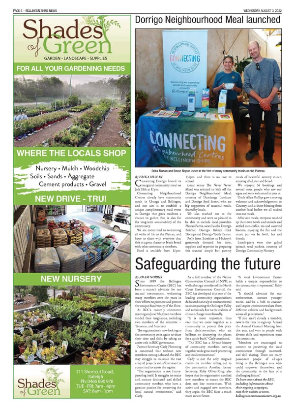 Bellingen Shire News - Page 8