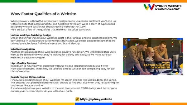 The WOW Factor That Web Design Australia Services Delivers - Page 5