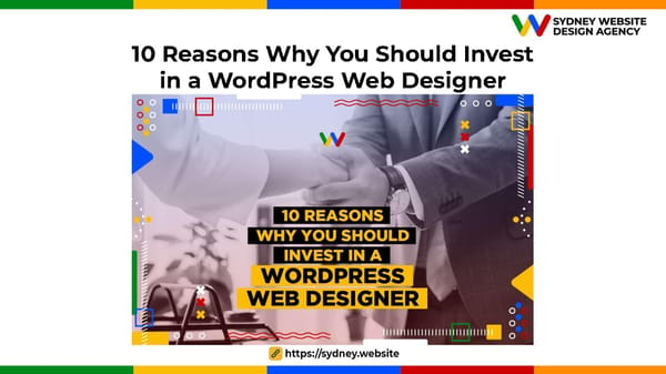 10 Reasons Why You Should Invest in a WordPress Web Designer - Page 1