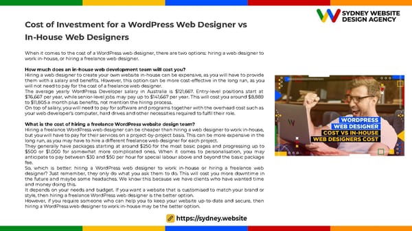 10 Reasons Why You Should Invest in a WordPress Web Designer - Page 9