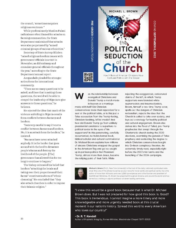 The Christian Post Magazine - August 2022 - Page 30