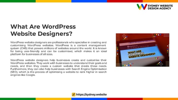 8 Type of website that WordPress Website Designer can build for Small Business Owners - Page 3