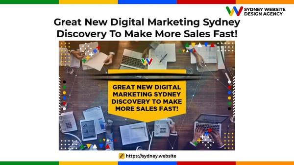 Great New Digital Marketing Sydney Discovery To Make More Sales Fast! - Page 1