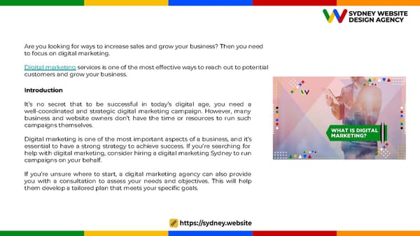 Great New Digital Marketing Sydney Discovery To Make More Sales Fast! - Page 2