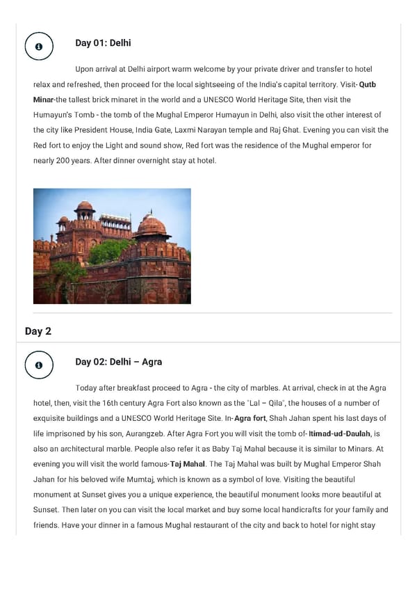 4 Days Delhi Agra Jaipur Tour - Golden Triangle Tour - Page 2