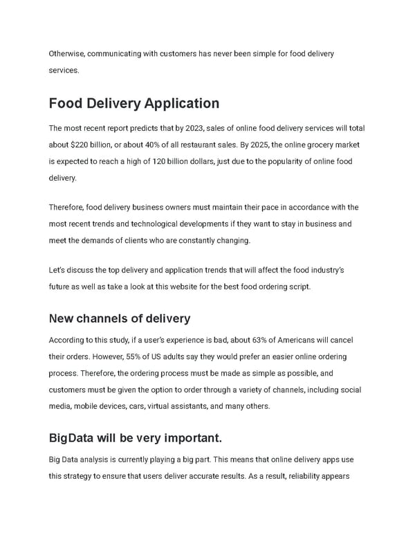 Trends in food delivery applications that will impact the food industry’s future - Page 2