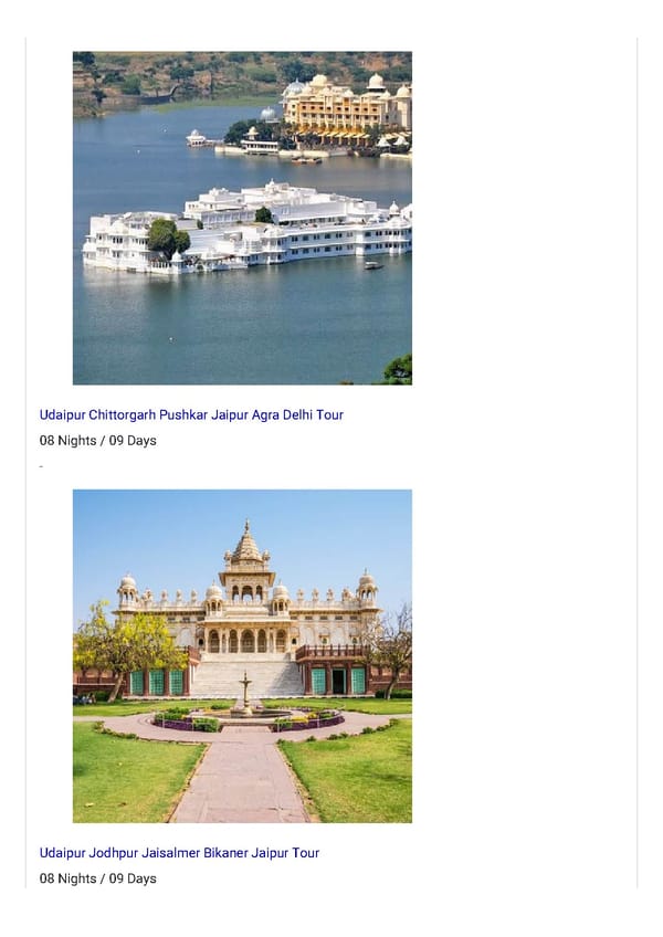 Rajasthan Tour Packages - Page 5