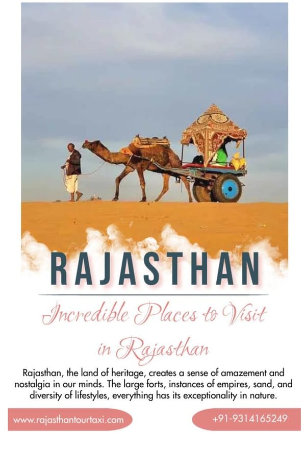 top 10 incredible places to visit in Rajasthan - Page 1