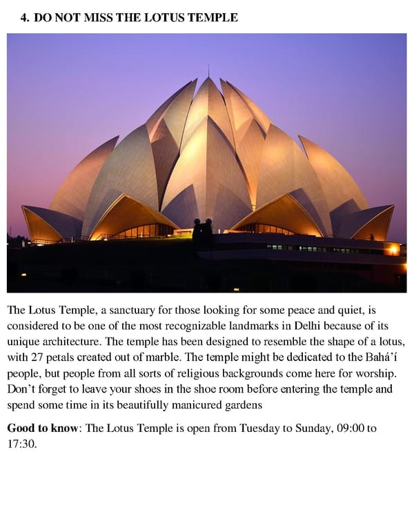 Things to Know Before Your First Trip to Delhi - Page 6