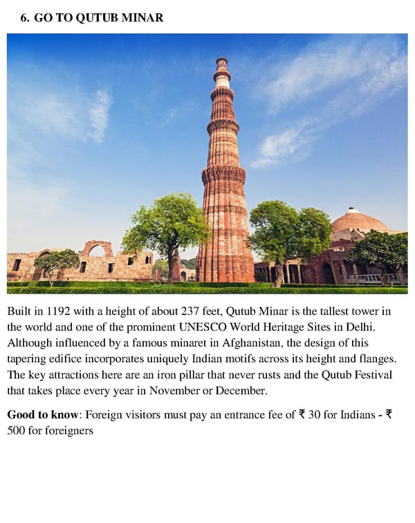 Things to Know Before Your First Trip to Delhi - Page 8