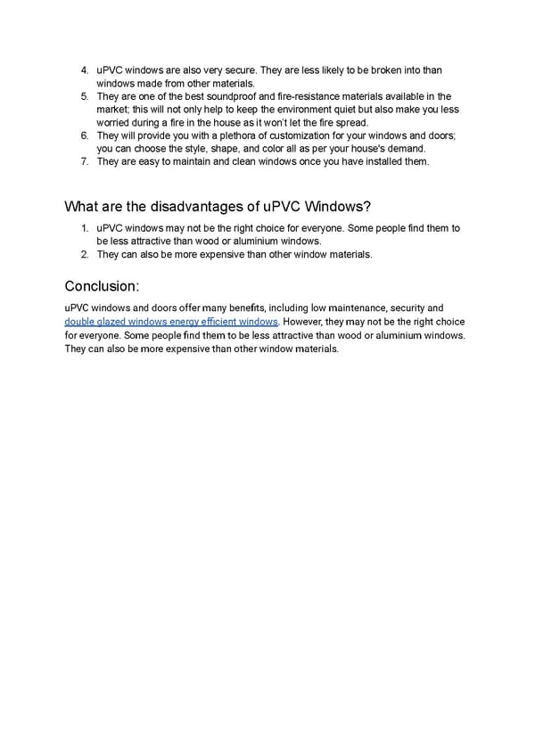 All About High-Performance uPVC Windows and Doors: a mini-guide - Page 2