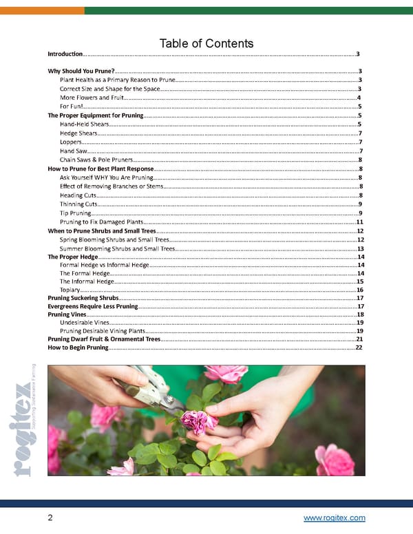 Pruning E-Book by Rogitex - Page 2