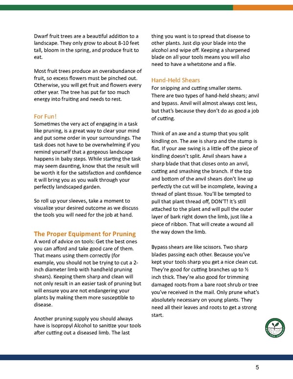 Pruning E-Book by Rogitex - Page 5