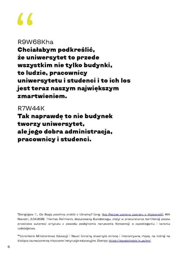 W poszukiwaniu akademickiej solidarności - Page 6