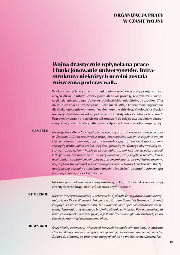 W poszukiwaniu akademickiej solidarności - Page 19