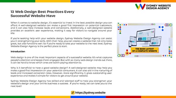 Web Design Best Practices, Every Successful Website Must Have - Page 2