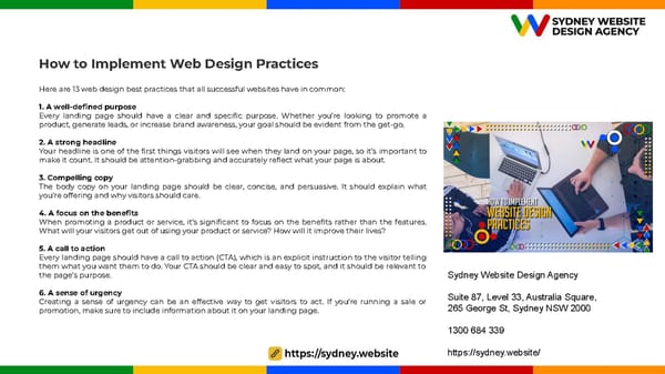 Web Design Best Practices, Every Successful Website Must Have - Page 12